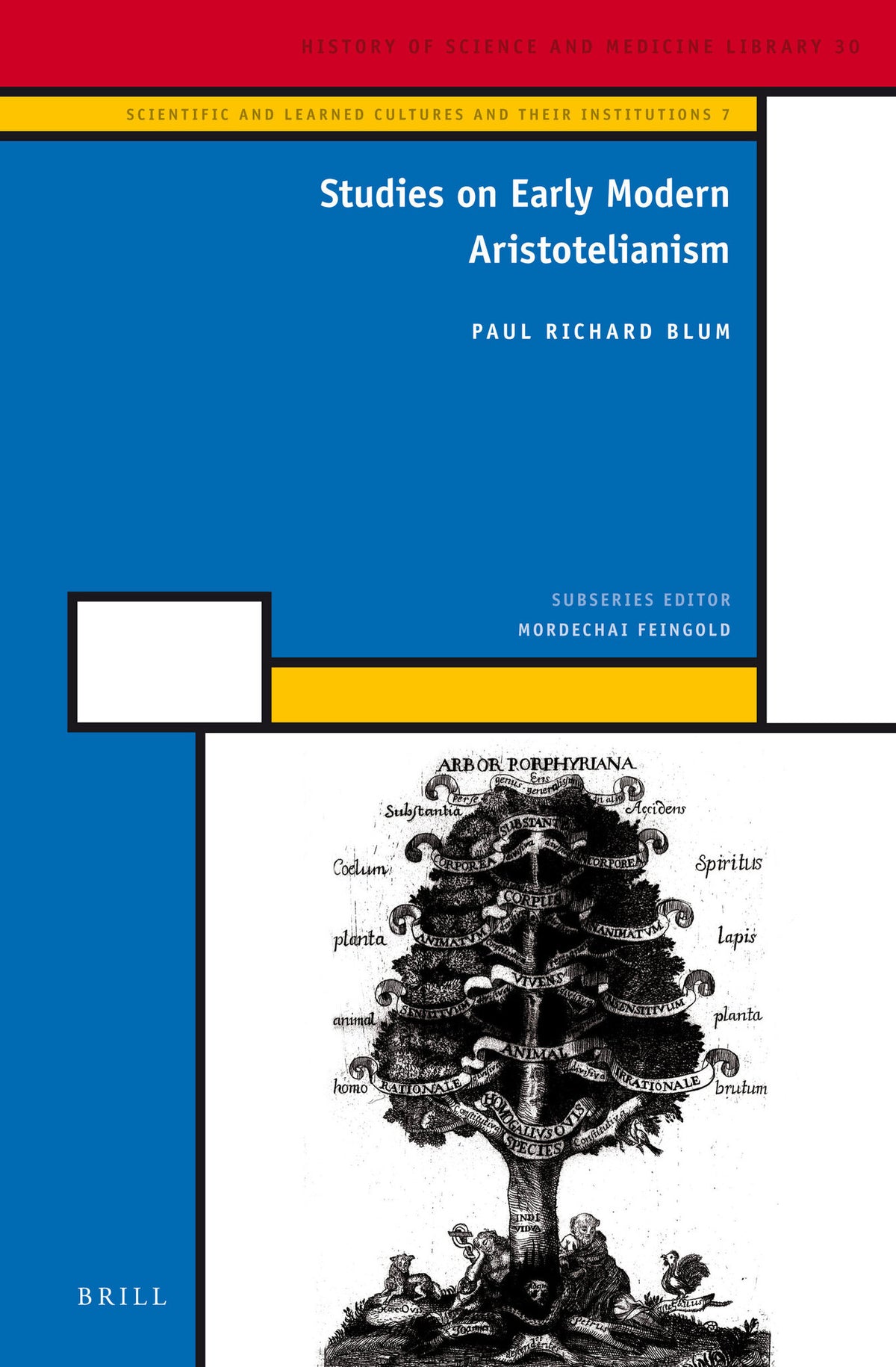 Cover image for Studies on Early Modern Aristotelianism ISBN 9789004232181