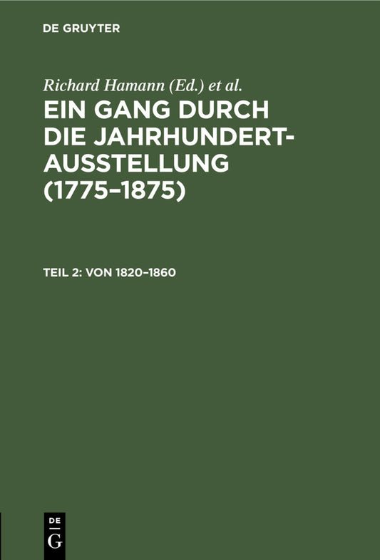 Von 1820–1860
