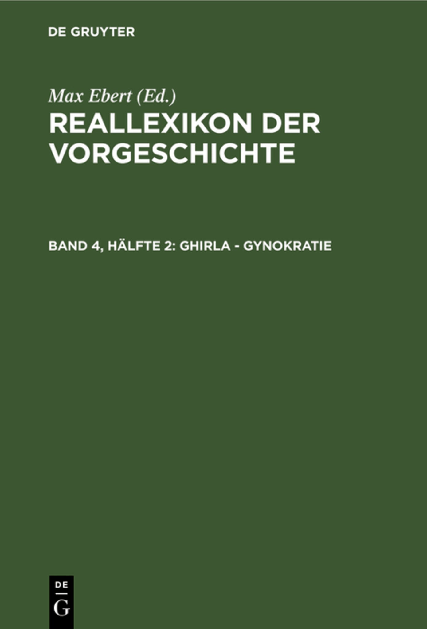 Ghirla - Gynokratie