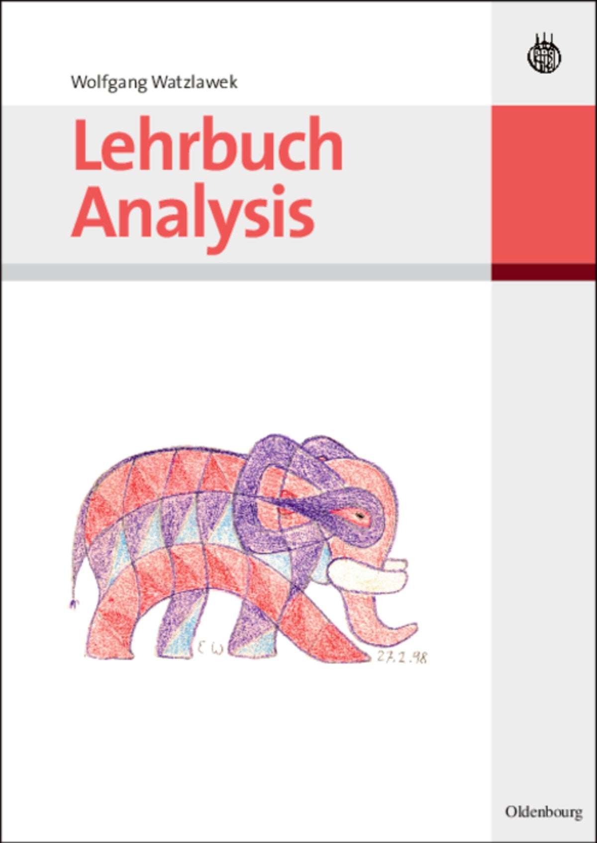 Cover image for Lehrbuch Analysis ISBN 9783486579277