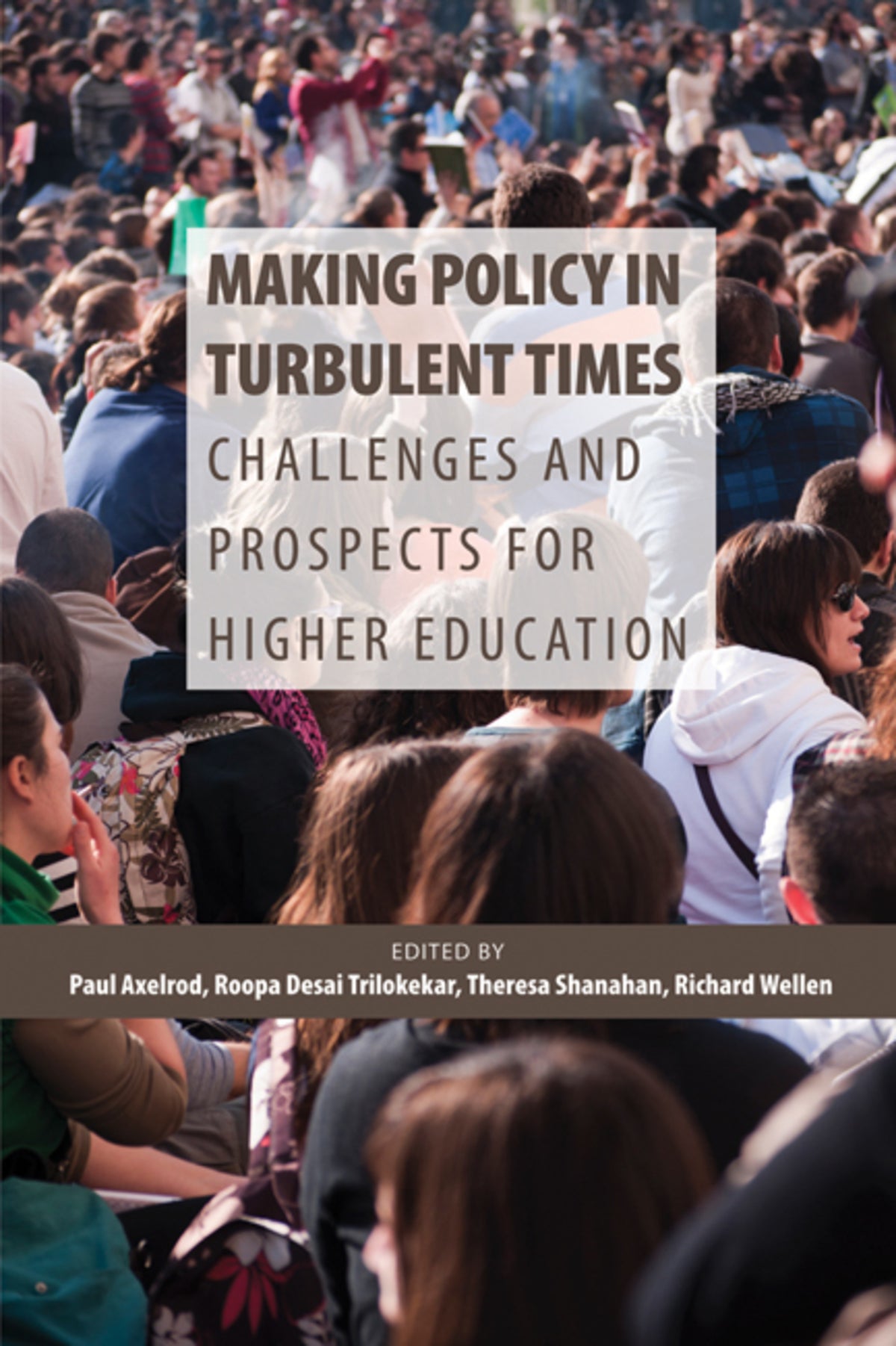Cover image for Making Policy in Turbulent Times ISBN 9781553393412