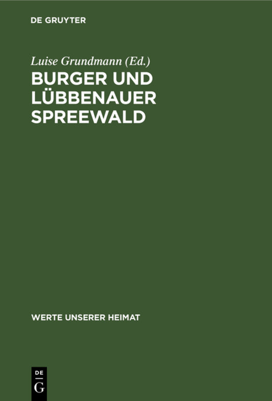 Burger und Lübbenauer Spreewald