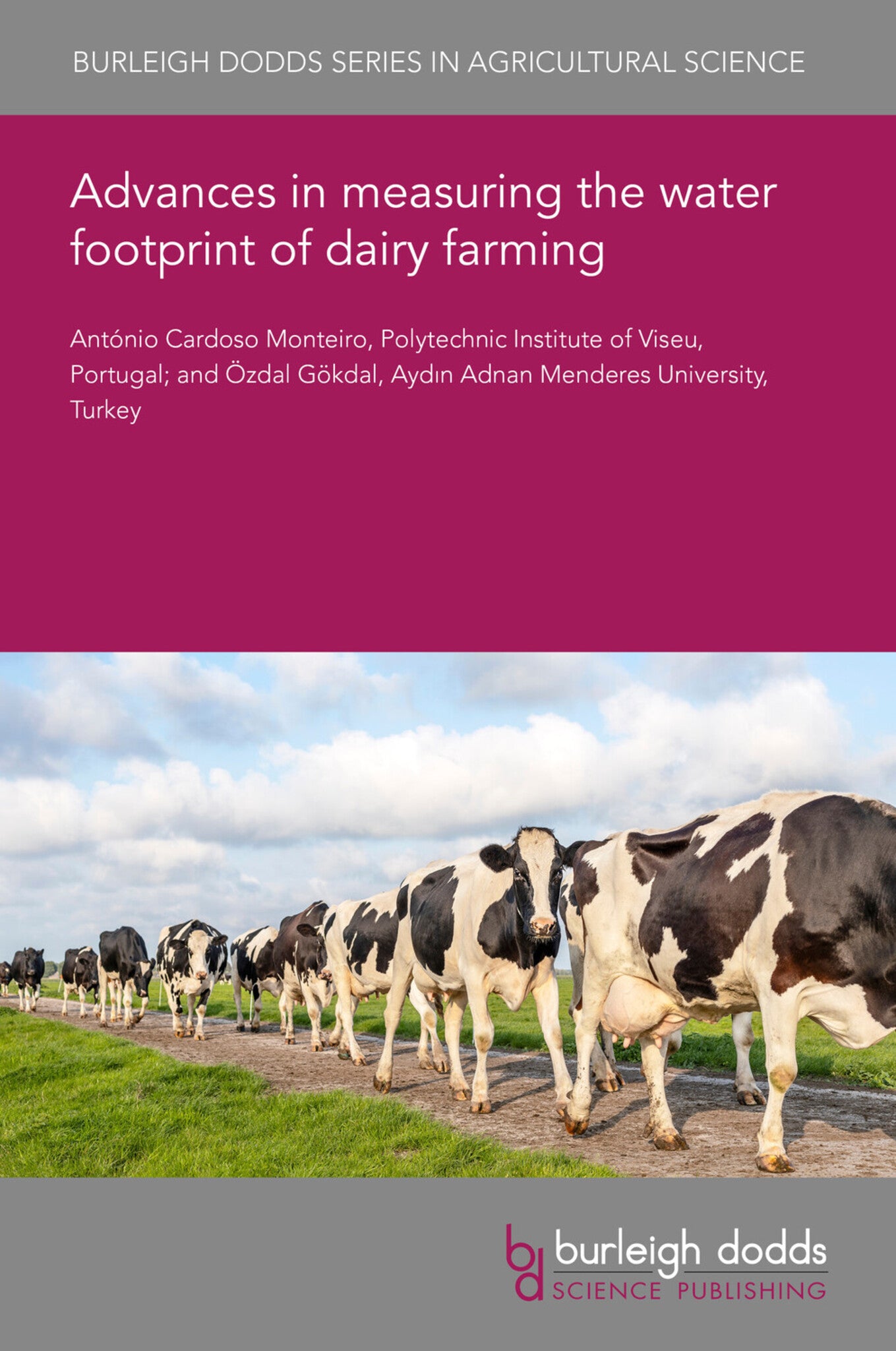 Cover image for Advances in measuring the water footprint of dairy farming ISBN 9781835456699