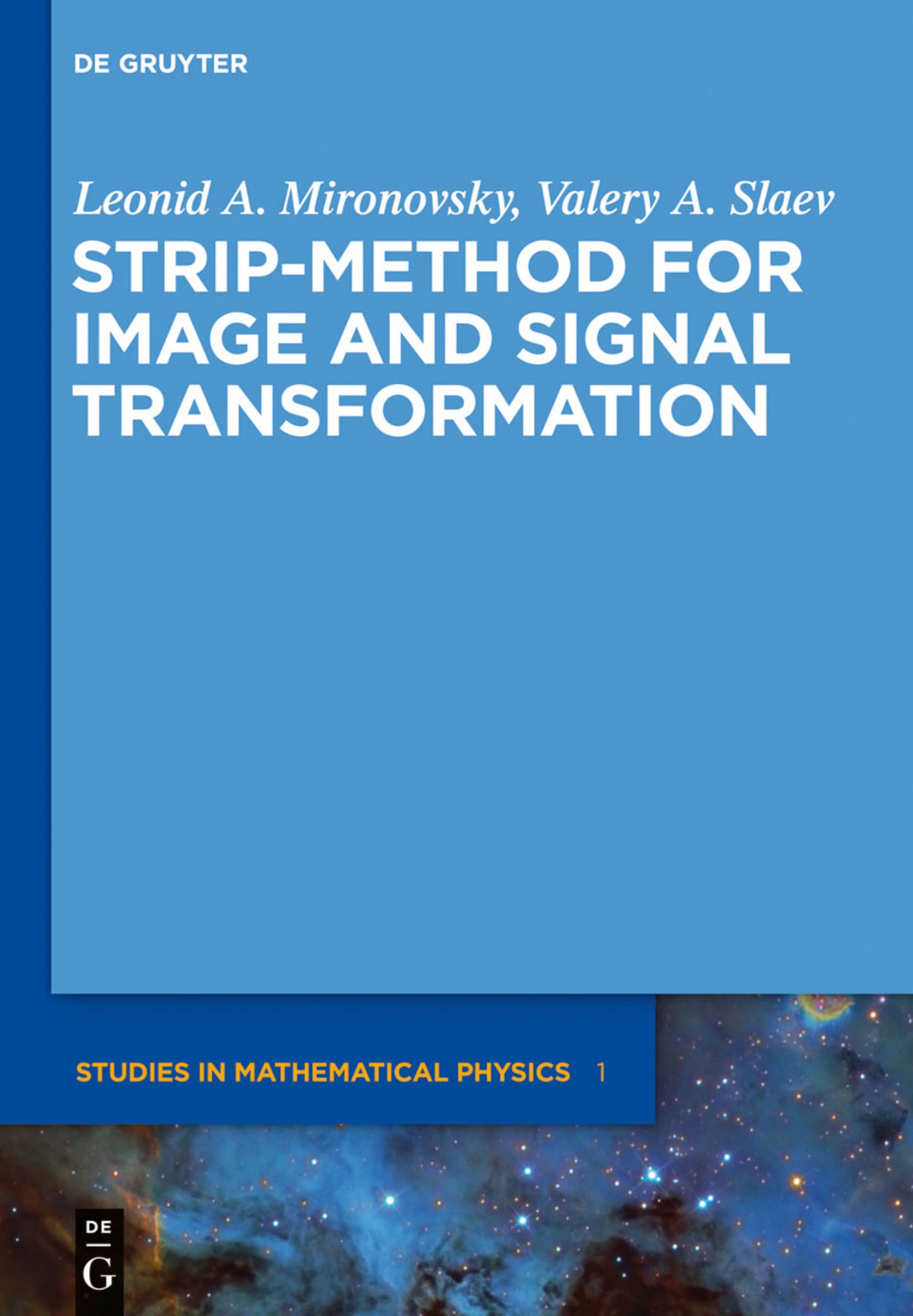 Cover image for Strip-Method for Image and Signal Transformation ISBN 9783110251920
