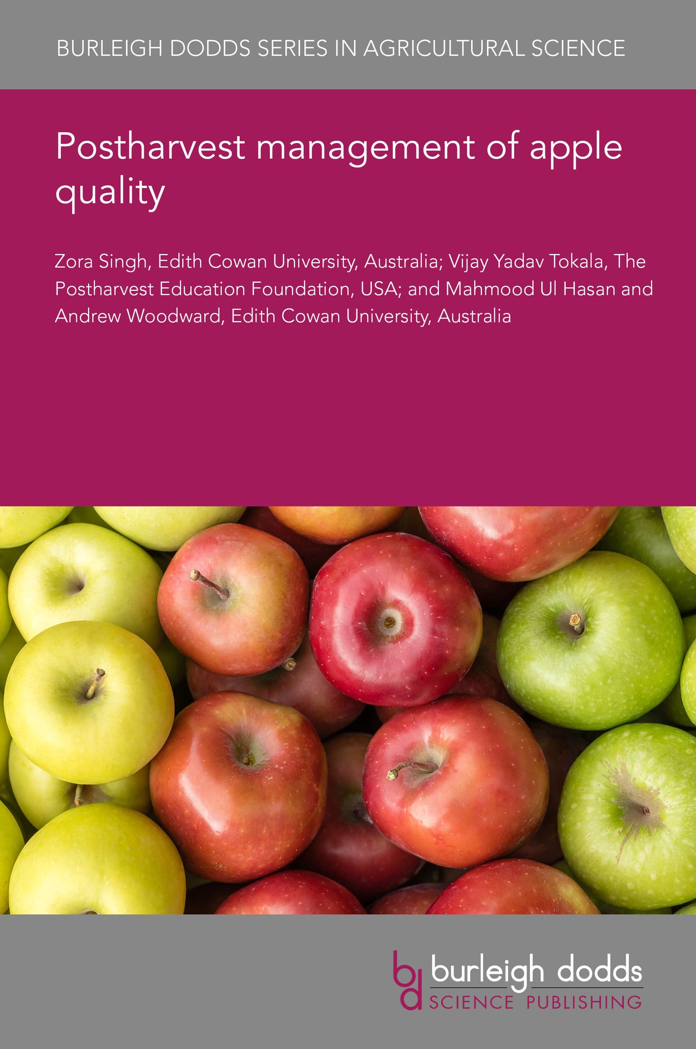Cover image for Postharvest management of apple quality ISBN 9781835450581