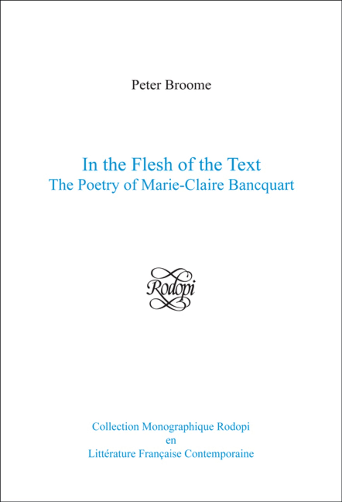 In the Flesh of the Text