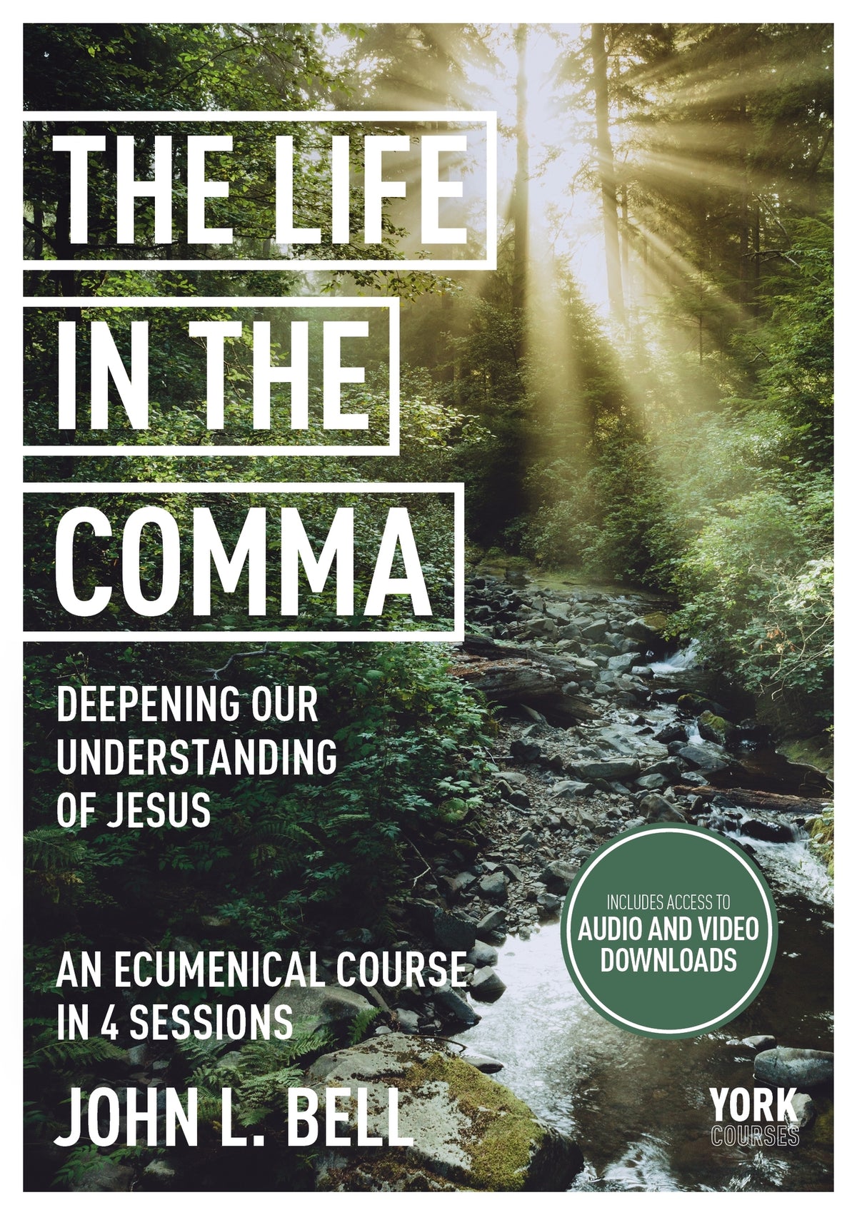Cover image for Life in the Comma: Deepening Our Understanding of Jesus ISBN 9781915843418