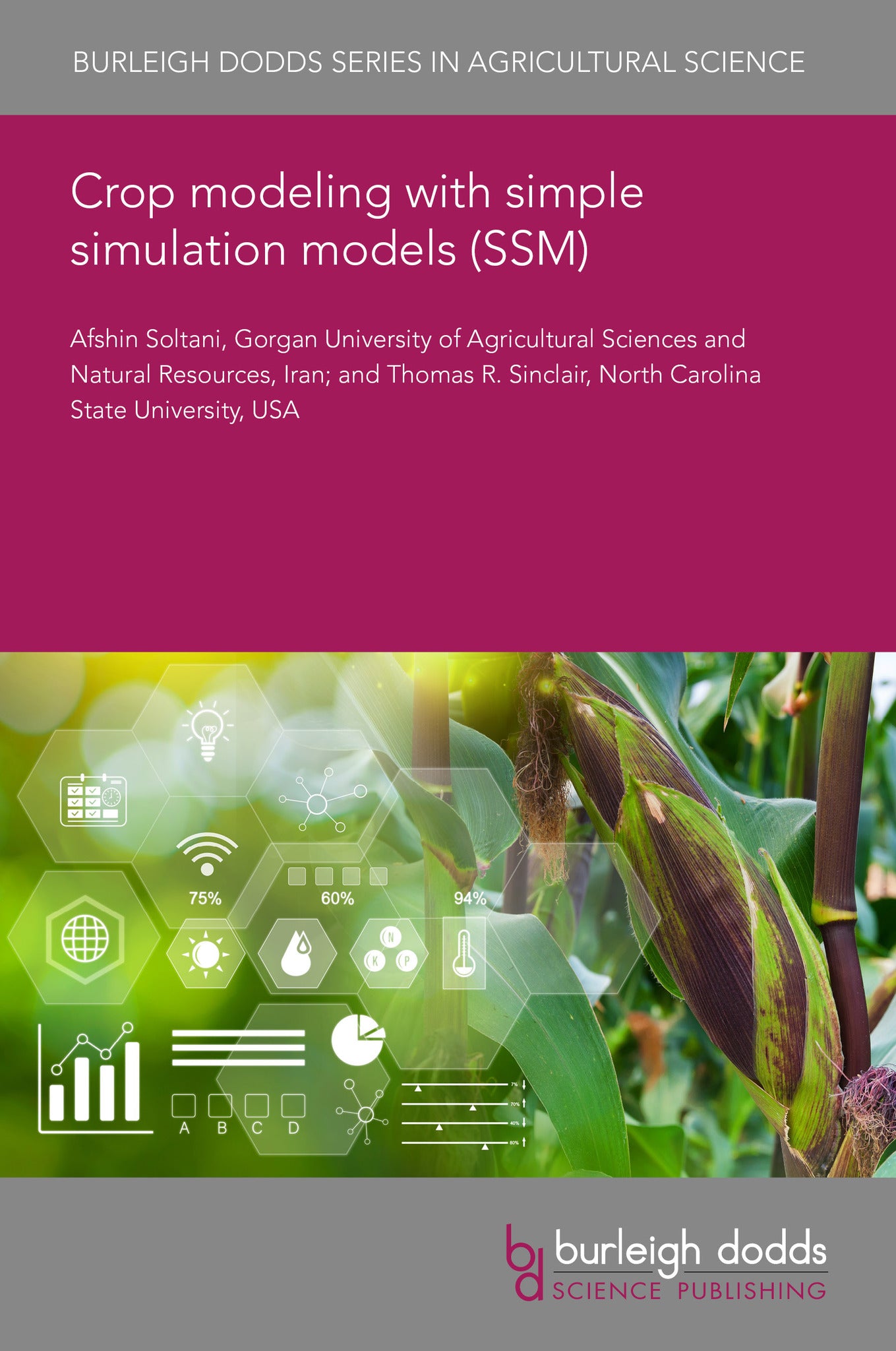 Cover image for Crop modeling with simple simulation models (SSM) ISBN 9781835456330