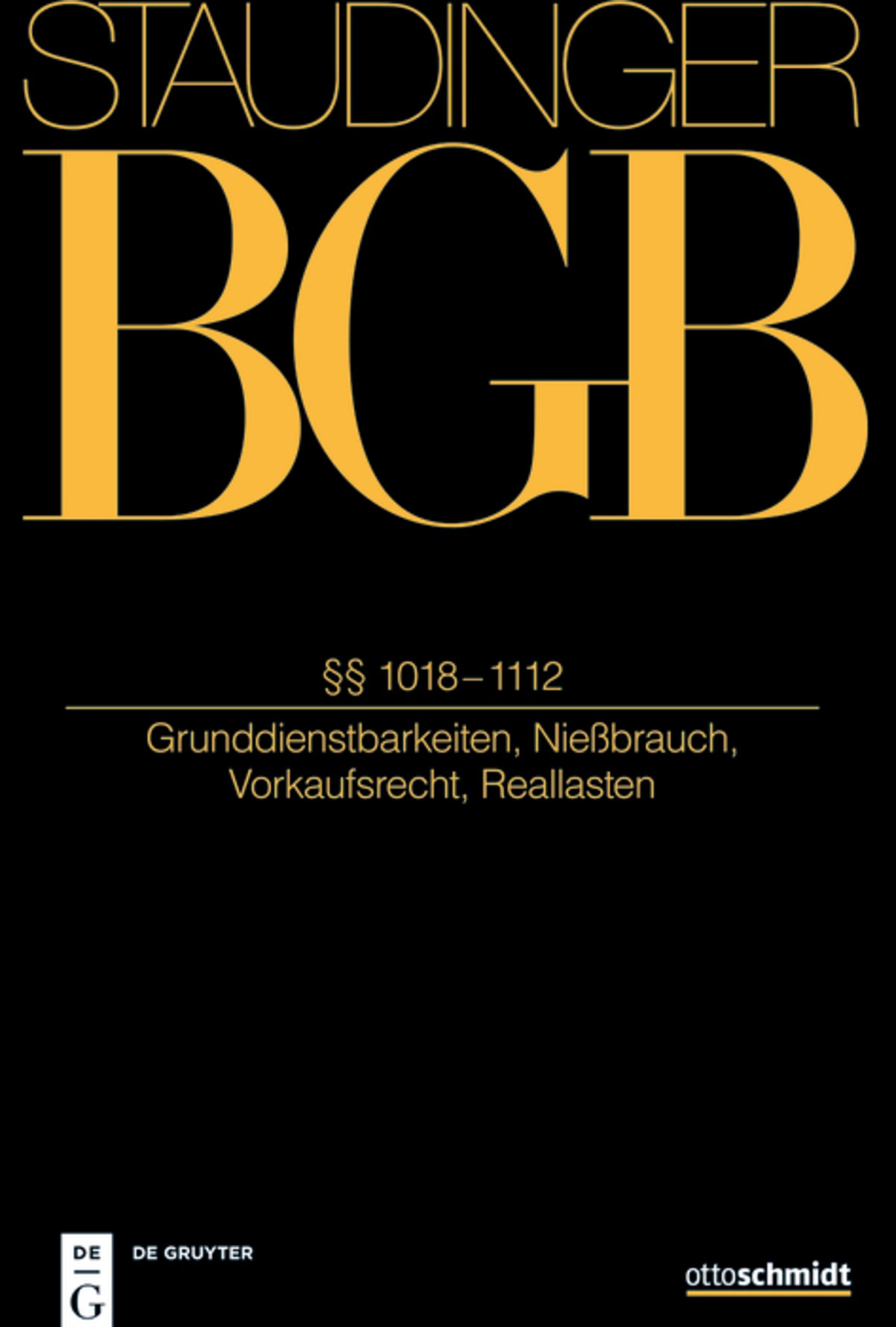 Cover image for §§ 1018-1112 ISBN 9783805913539