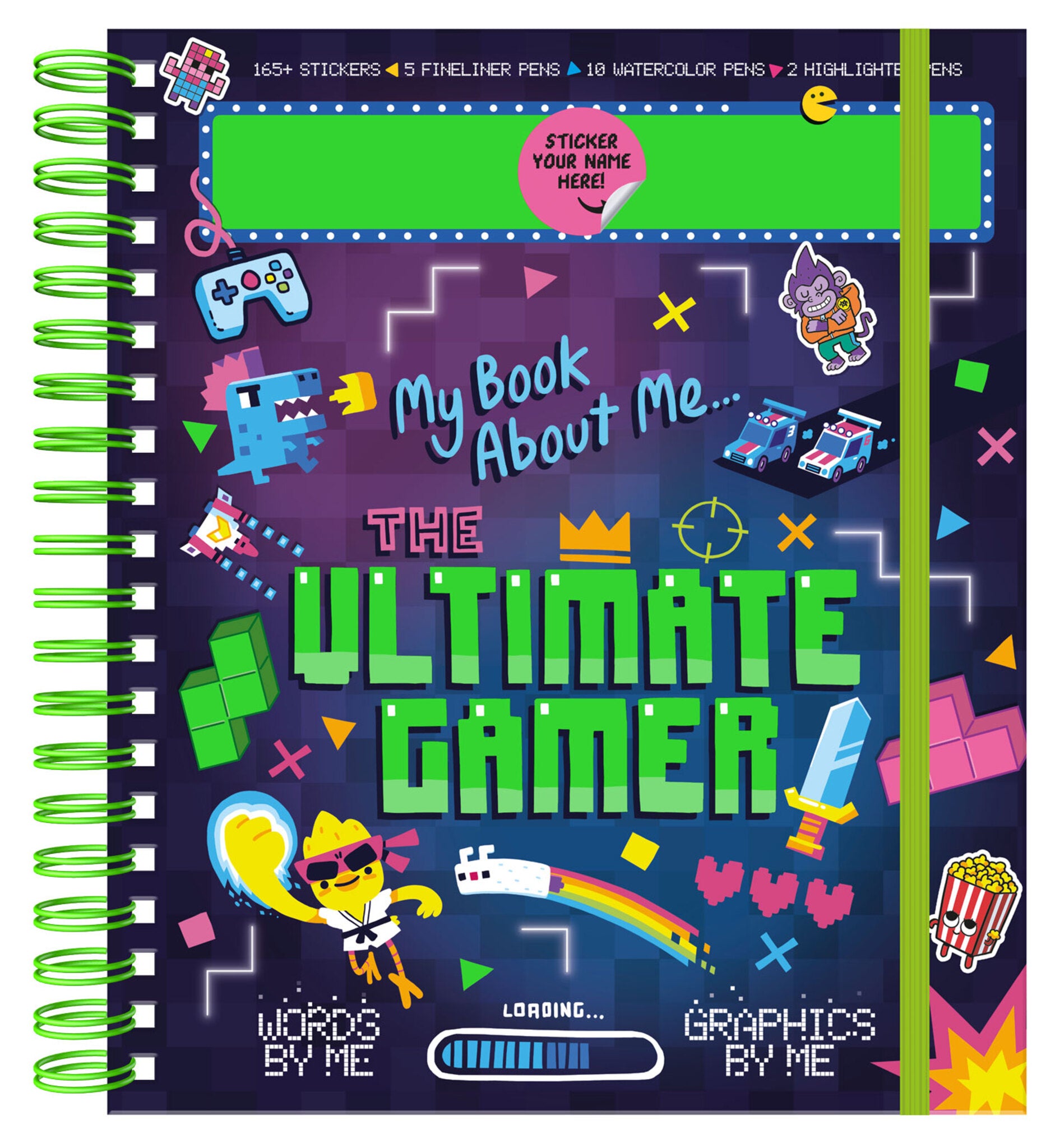 Personalized Sticker Activity: My Book About Me...The Ultimate Gamer