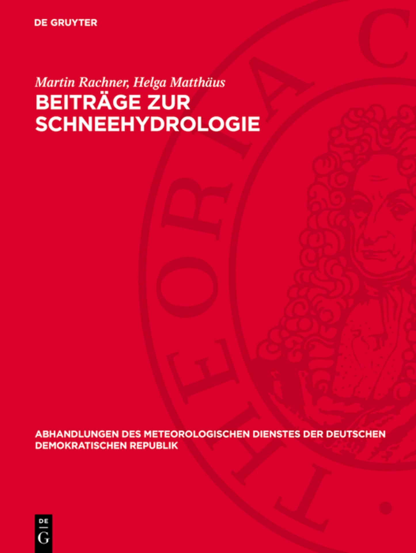 Beiträge zur Schneehydrologie