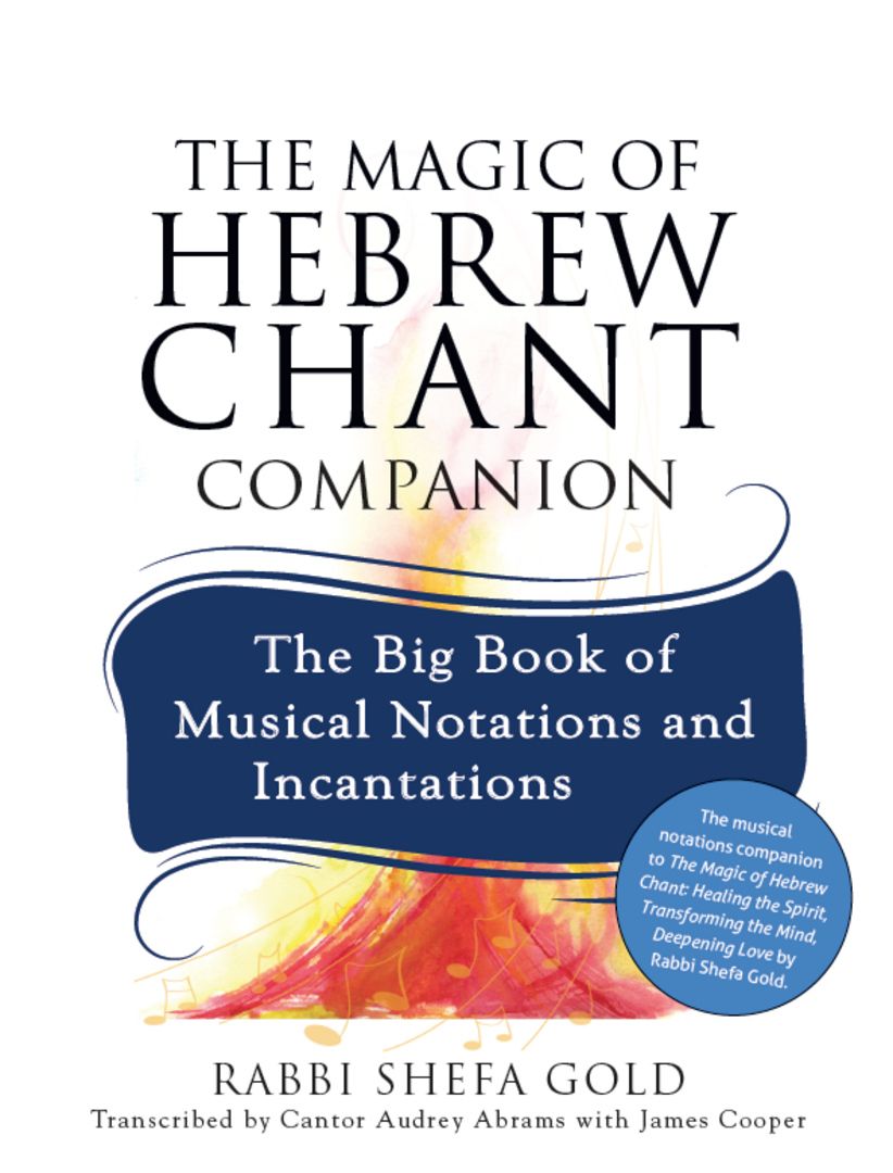 Cover image for The Magic of Hebrew Chant Companion ISBN 9781580237222
