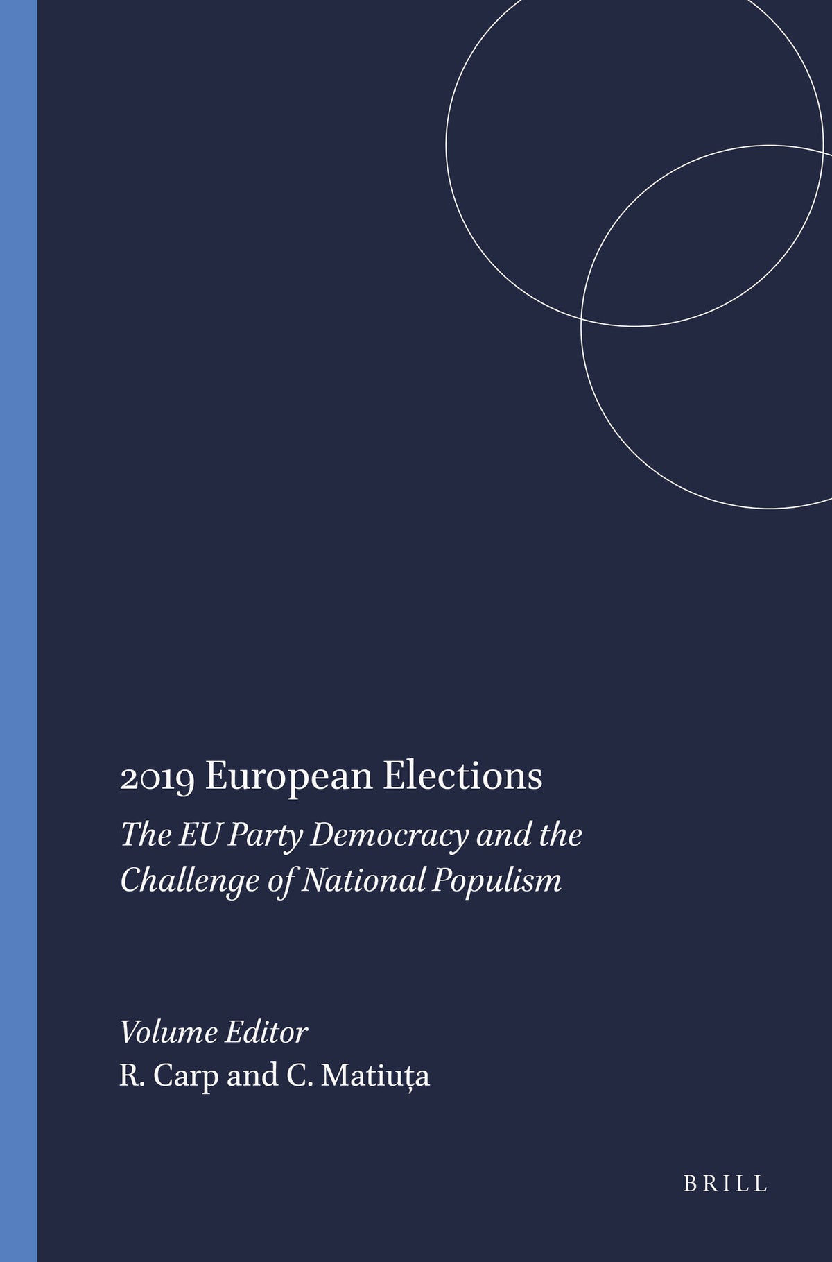 Cover image for 2019 European Elections ISBN 9789004504134