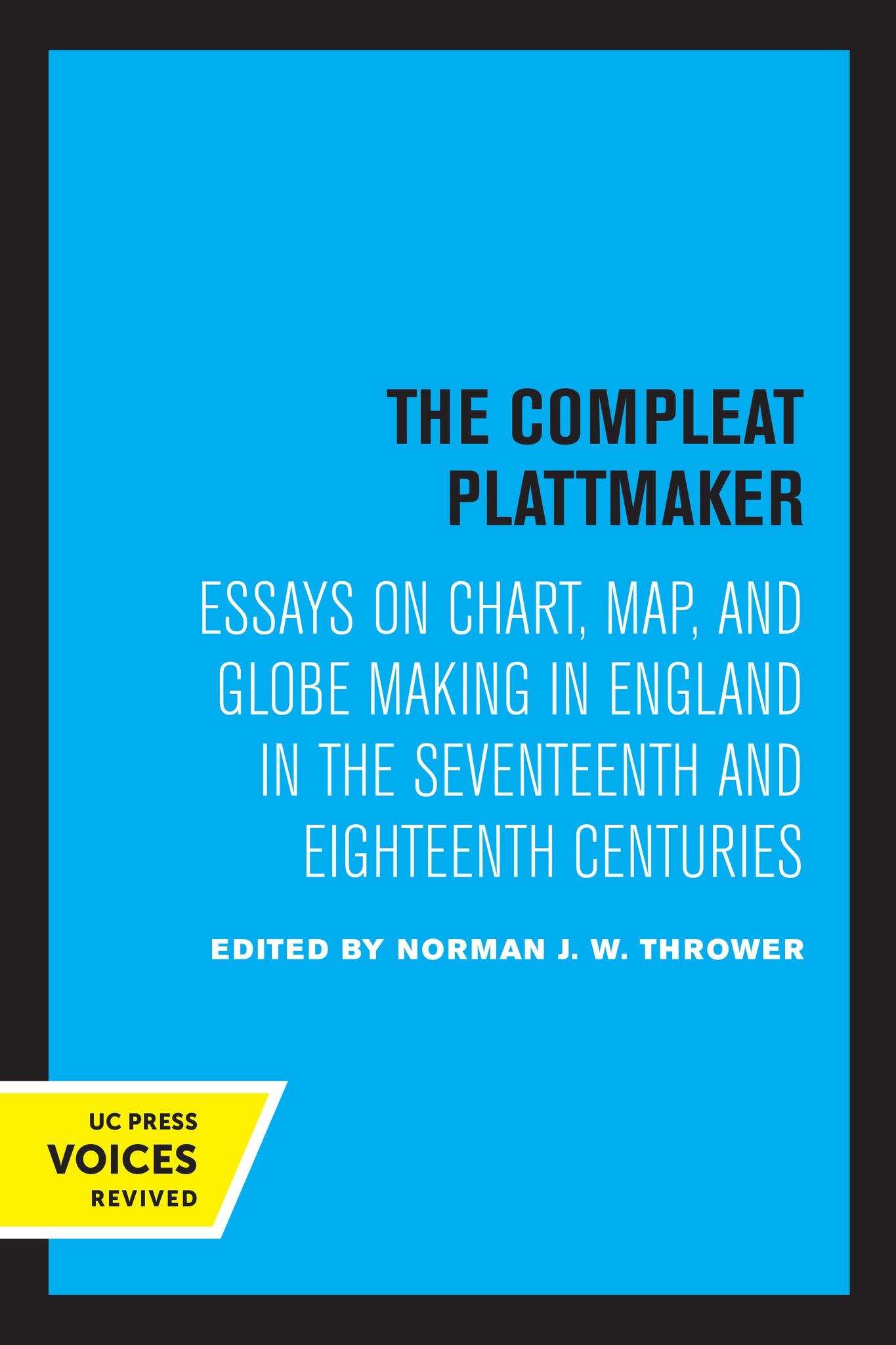 Cover image for The Compleat Plattmaker ISBN 9780520321014