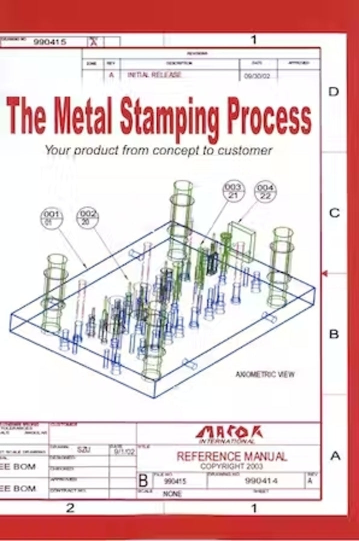 Cover image for The Metal Stamping Process ISBN 9780831131647