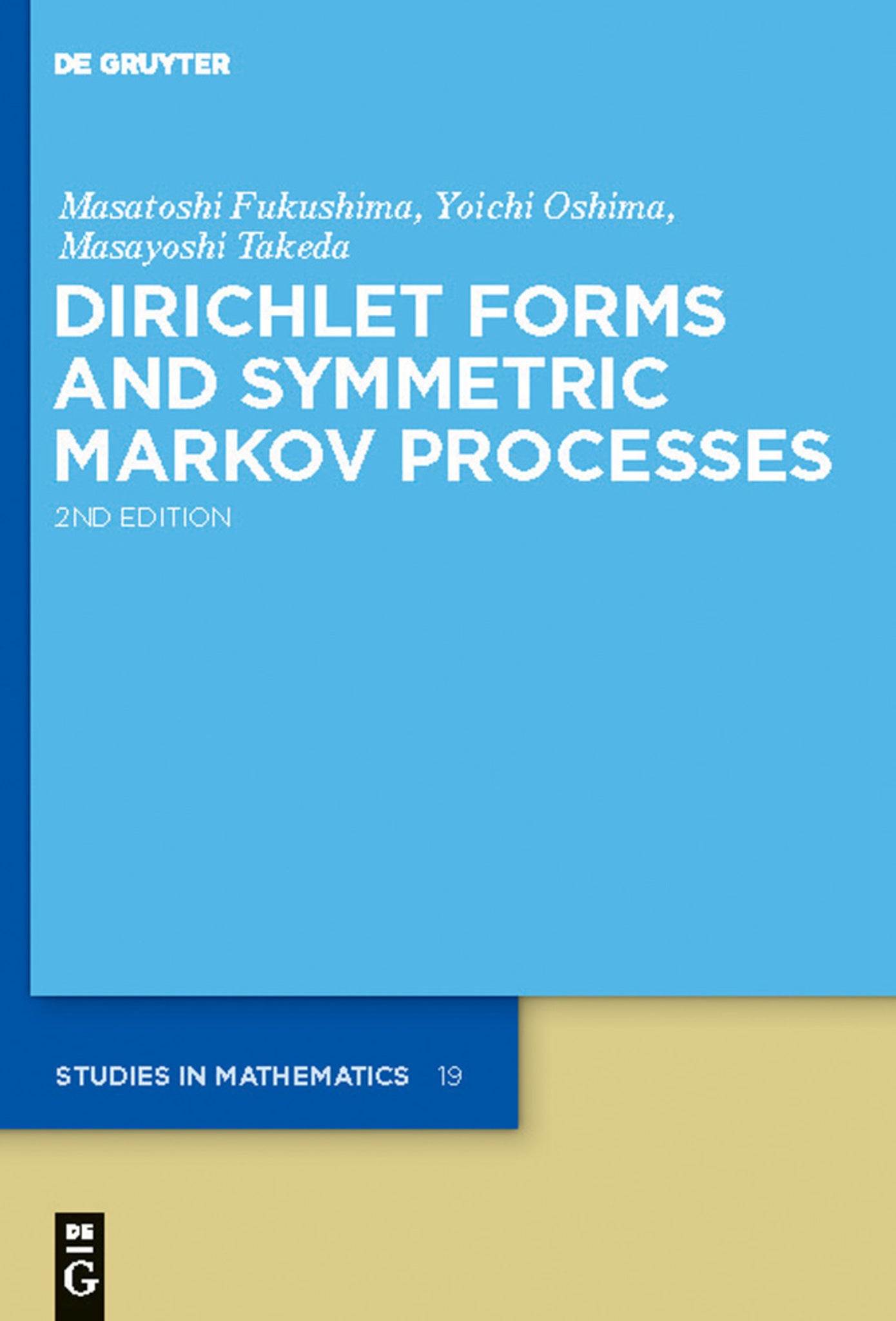 Dirichlet Forms and Symmetric Markov Processes