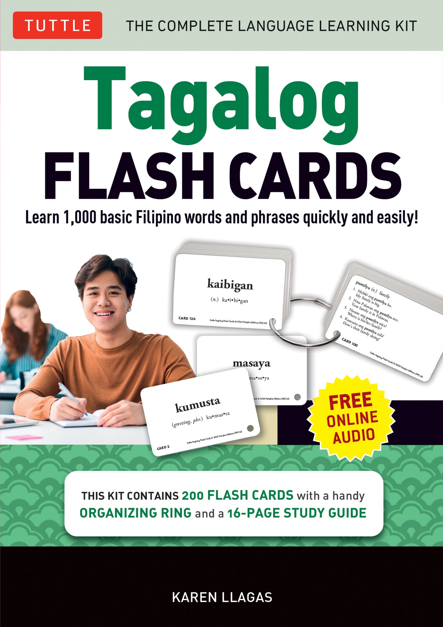 Cover image for Tagalog Flash Cards Kit ISBN 9780804858175