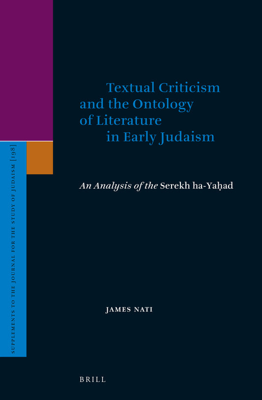Textual Criticism and the Ontology of Literature in Early Judaism