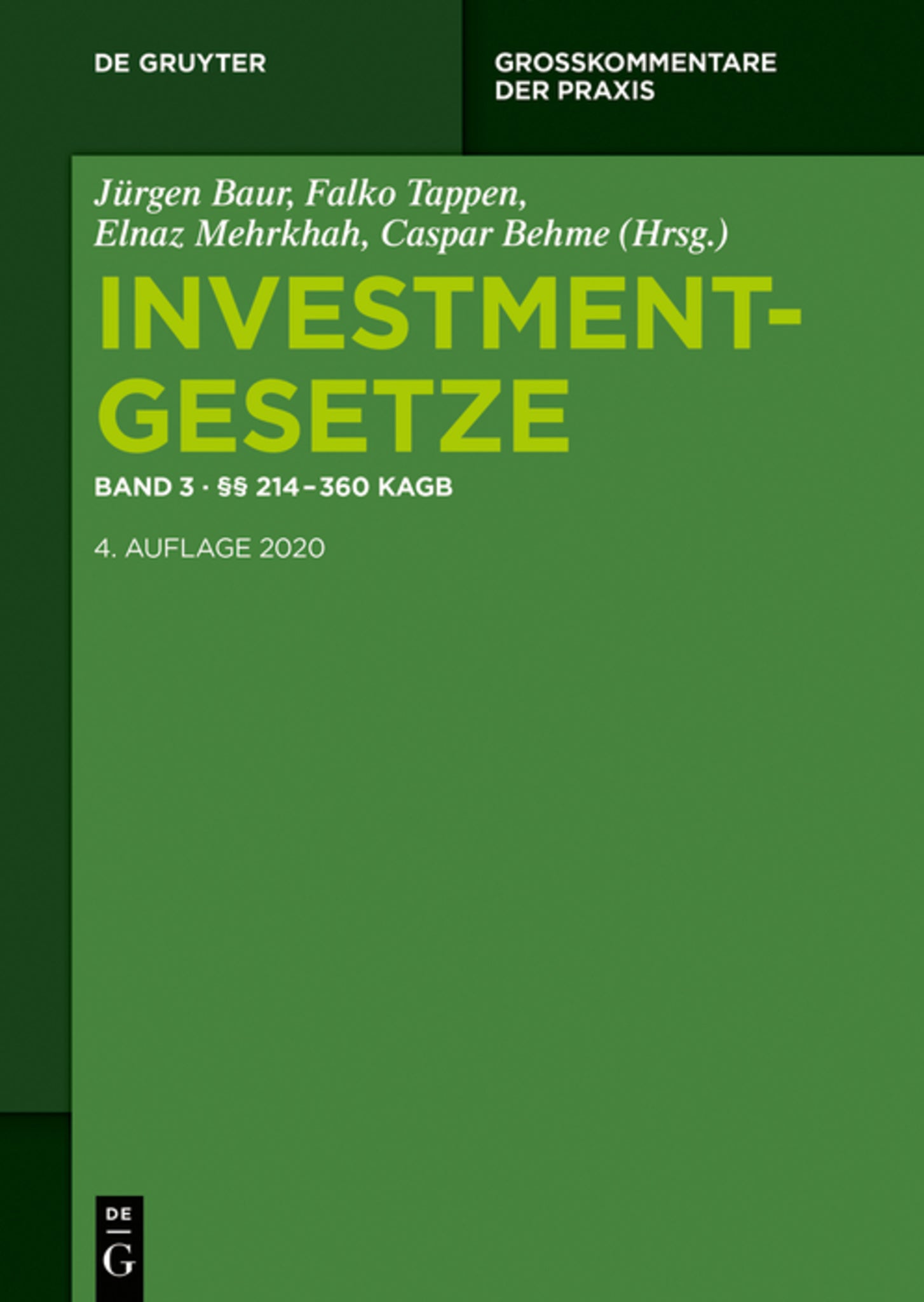 §§ 214 - 360 KAGB