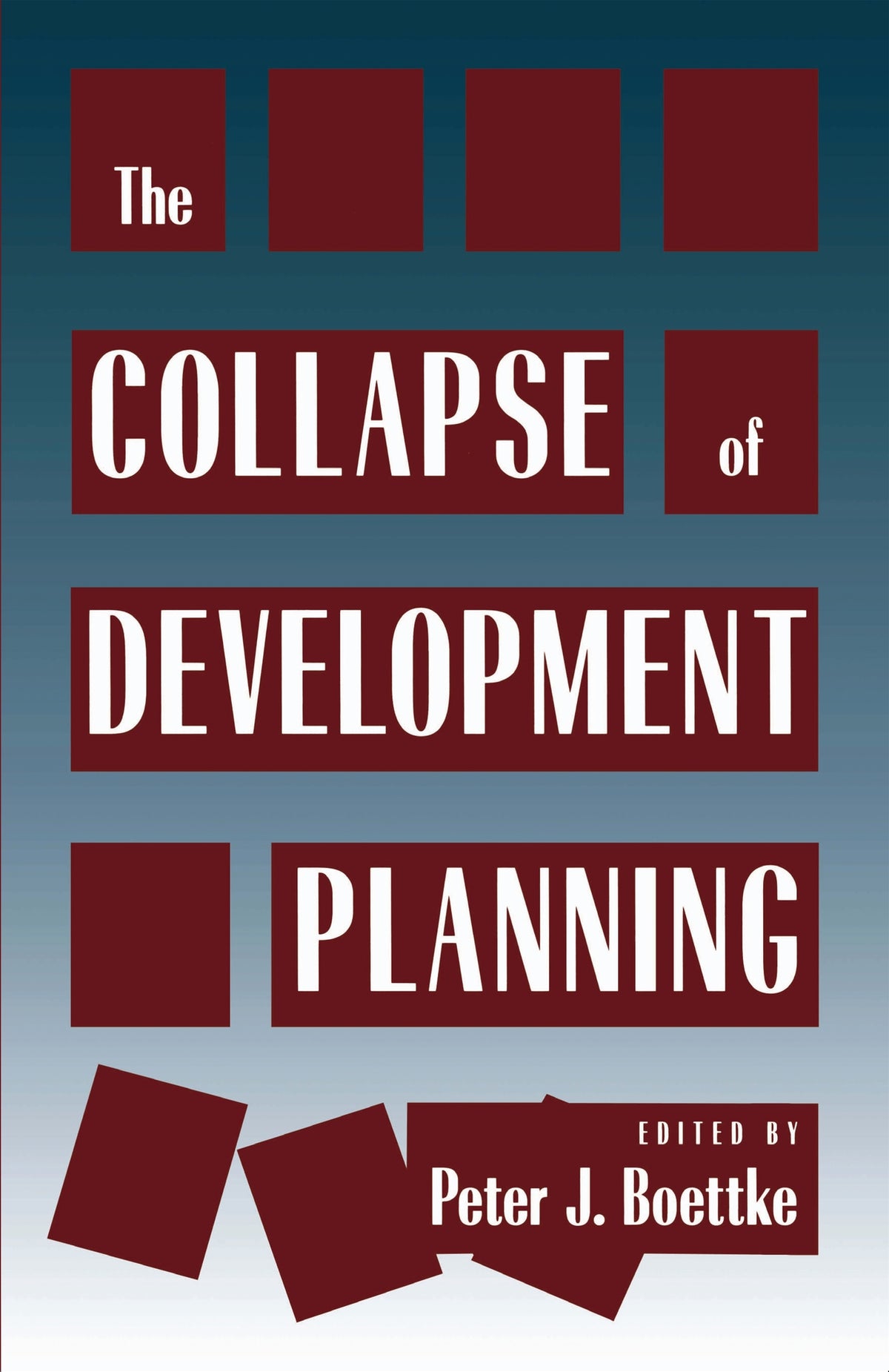 Cover image for Collapse of Development Planning ISBN 9780814786185