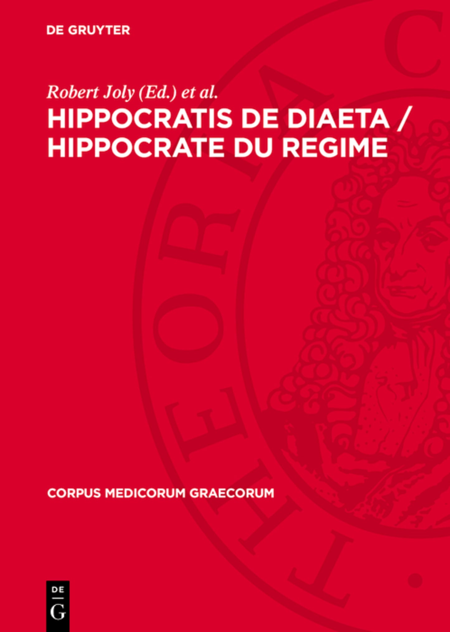 Hippocratis De Diaeta / Hippocrate Du regime