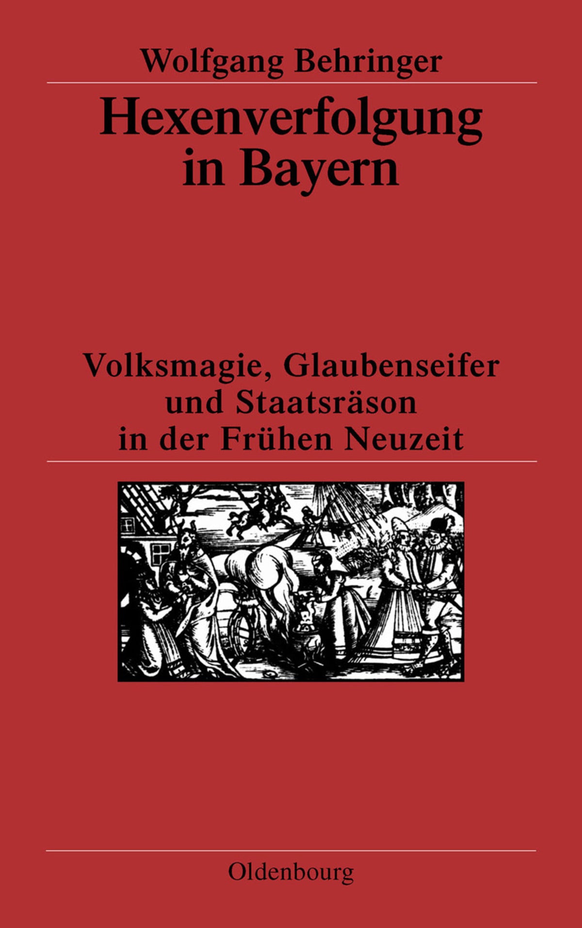 Cover image for Hexenverfolgung in Bayern ISBN 9783486539035