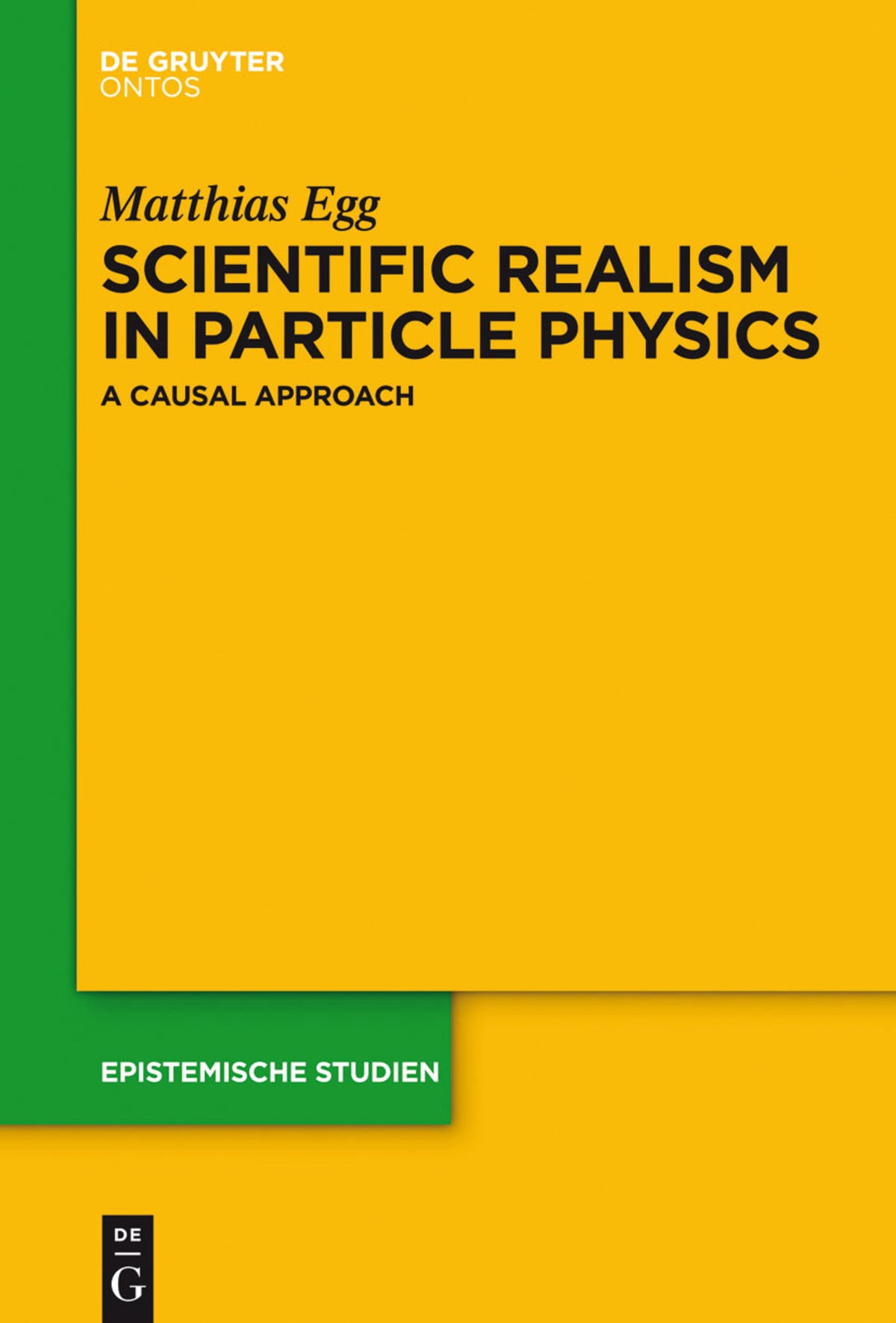 Cover image for Scientific Realism in Particle Physics ISBN 9783110354393
