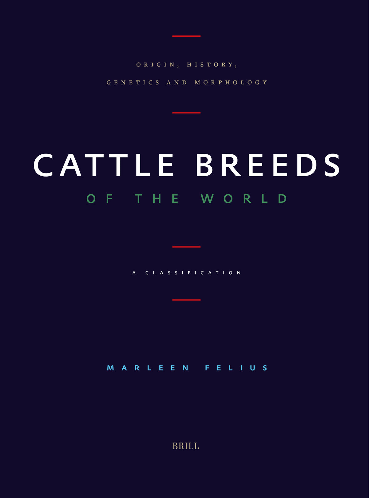 Cover image for Cattle Breeds of the World ISBN 9789004449015