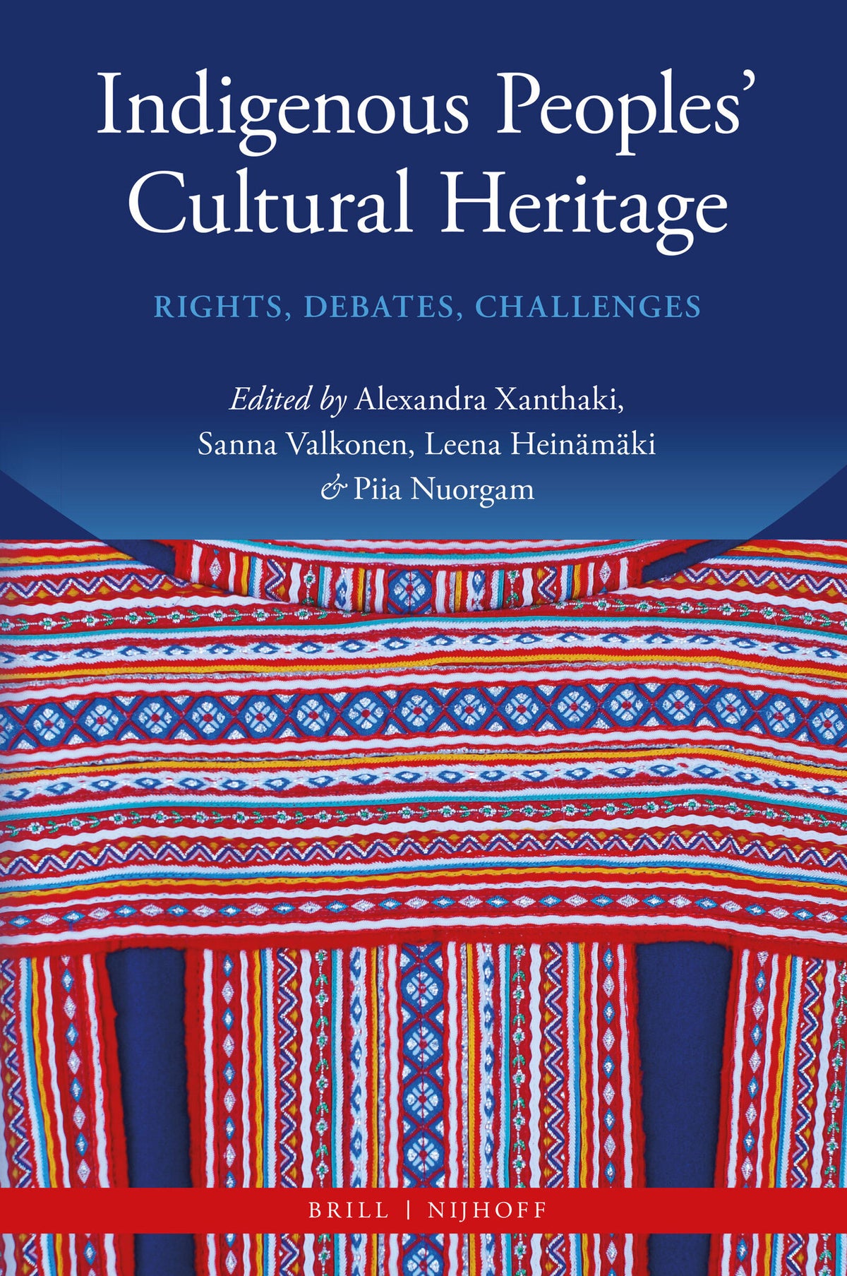 Cover image for Indigenous Peoples' Cultural Heritage ISBN 9789004342187