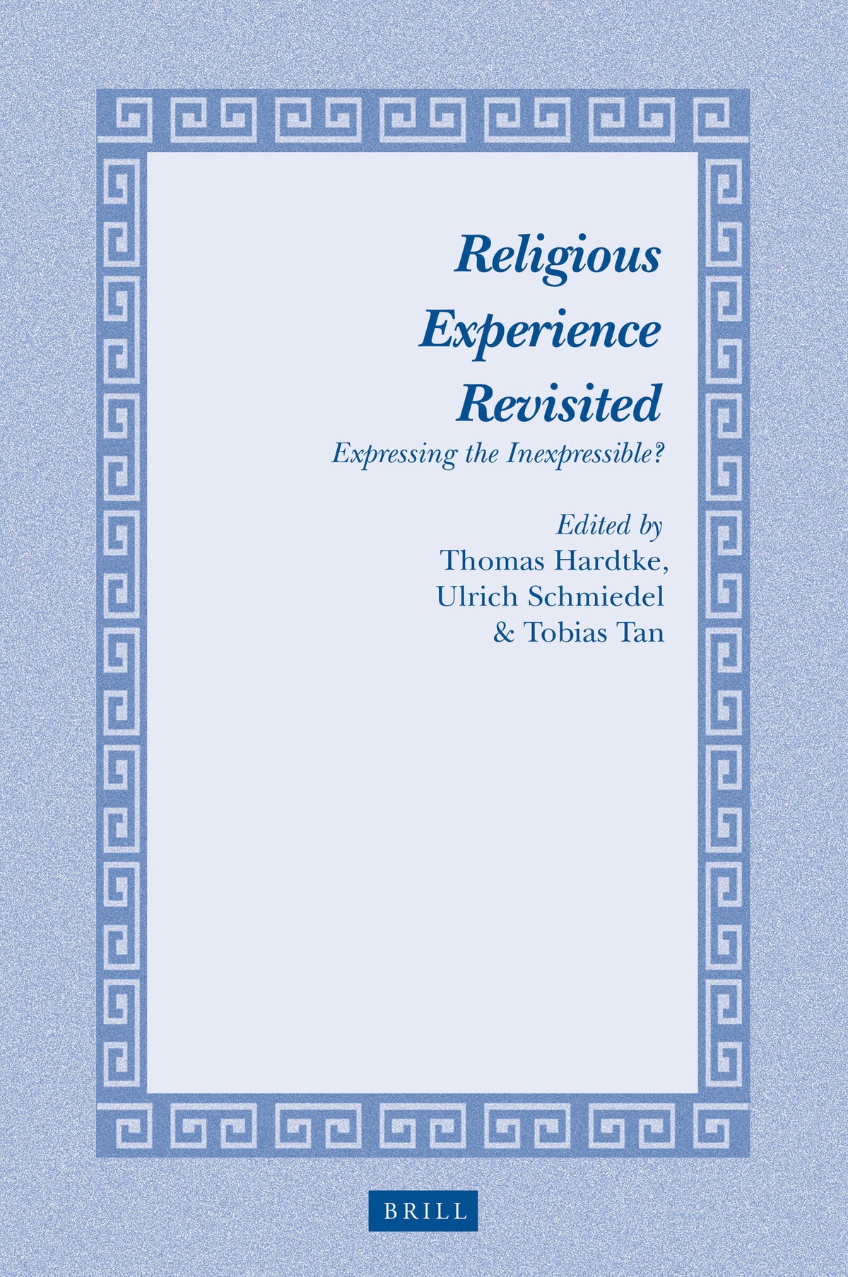 Cover image for Religious Experience Revisited ISBN 9789004328594