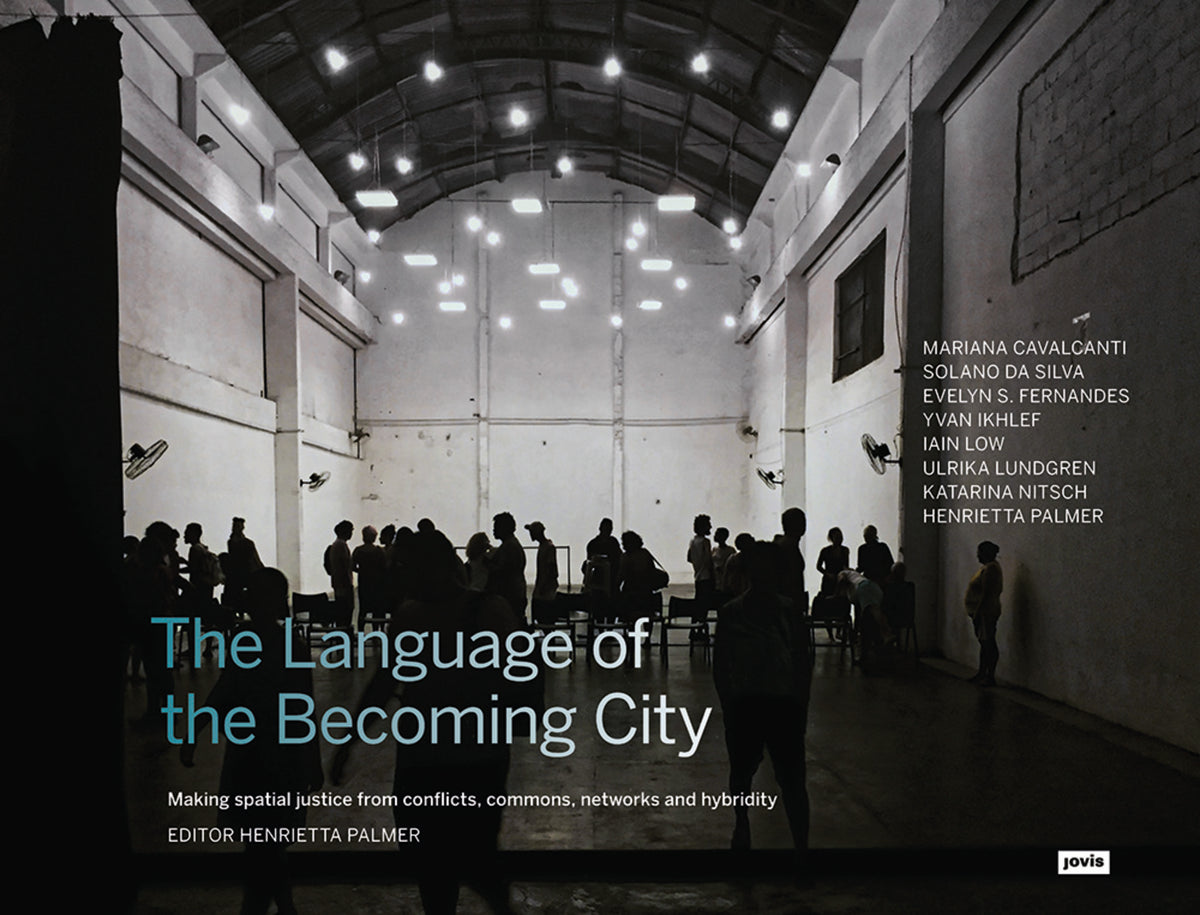 Cover image for The Language of the Becoming City ISBN 9783868597127