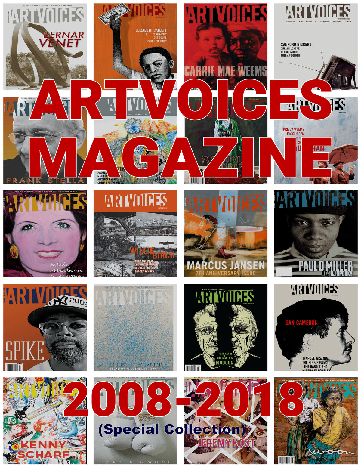 Cover image for Artvoices Magazine 2008-2018 ISBN 9798986841373