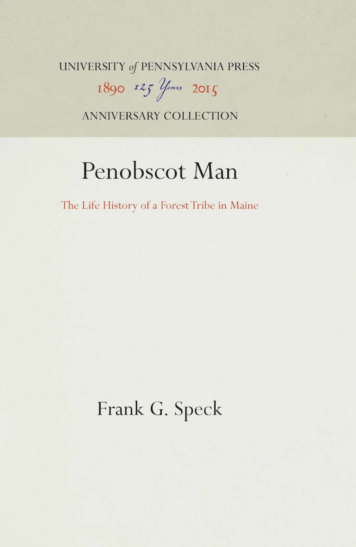 Cover image for Penobscot Man ISBN 9781512813784