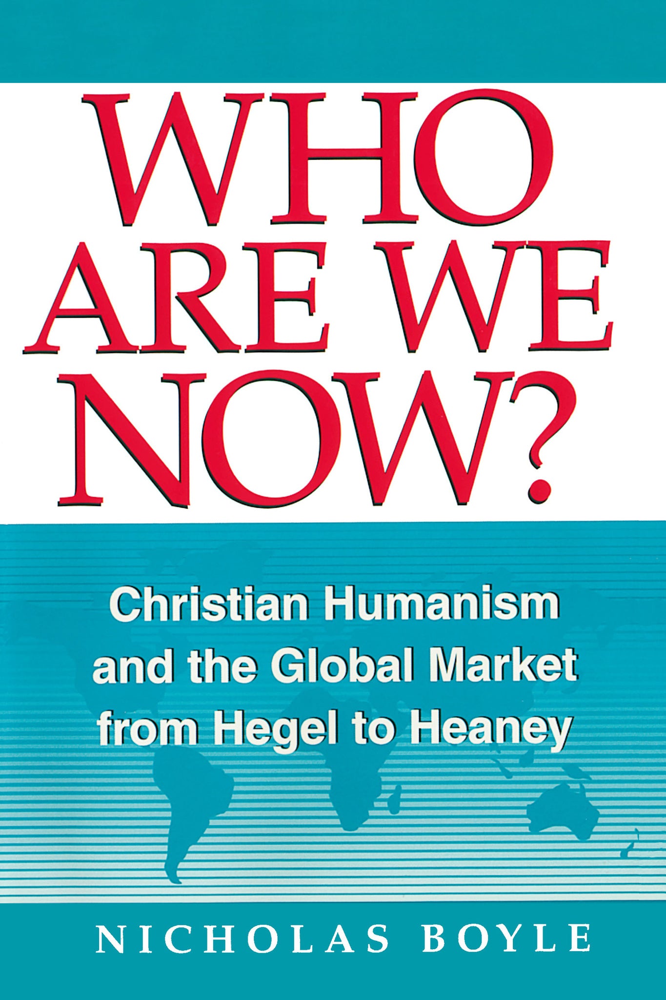 Cover image for Who Are We Now? ISBN 9780268019587