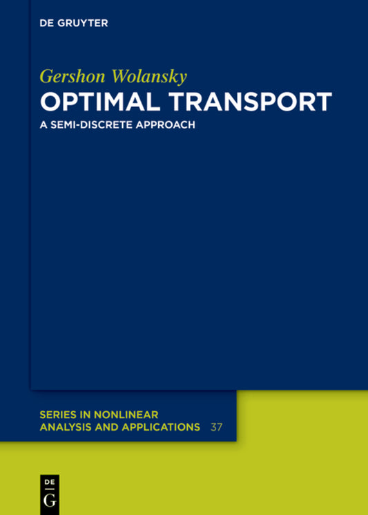 Optimal Transport