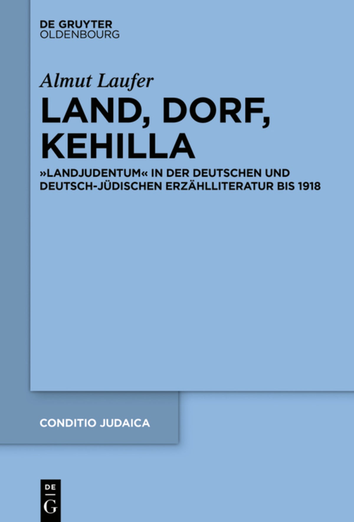 Land, Dorf, Kehilla