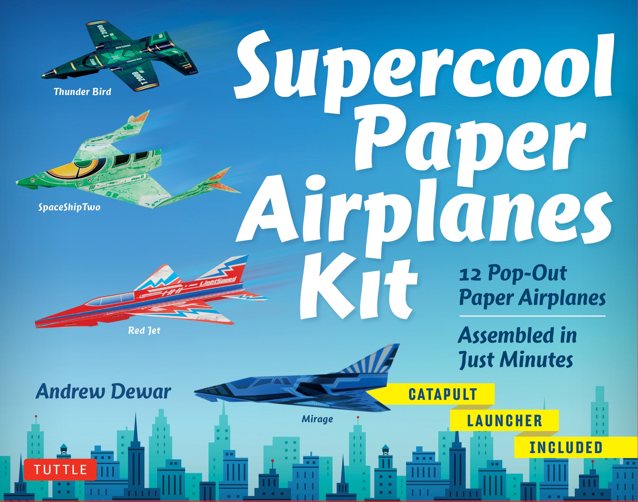 Cover image for Supercool Paper Airplanes Kit ISBN 9780804845724