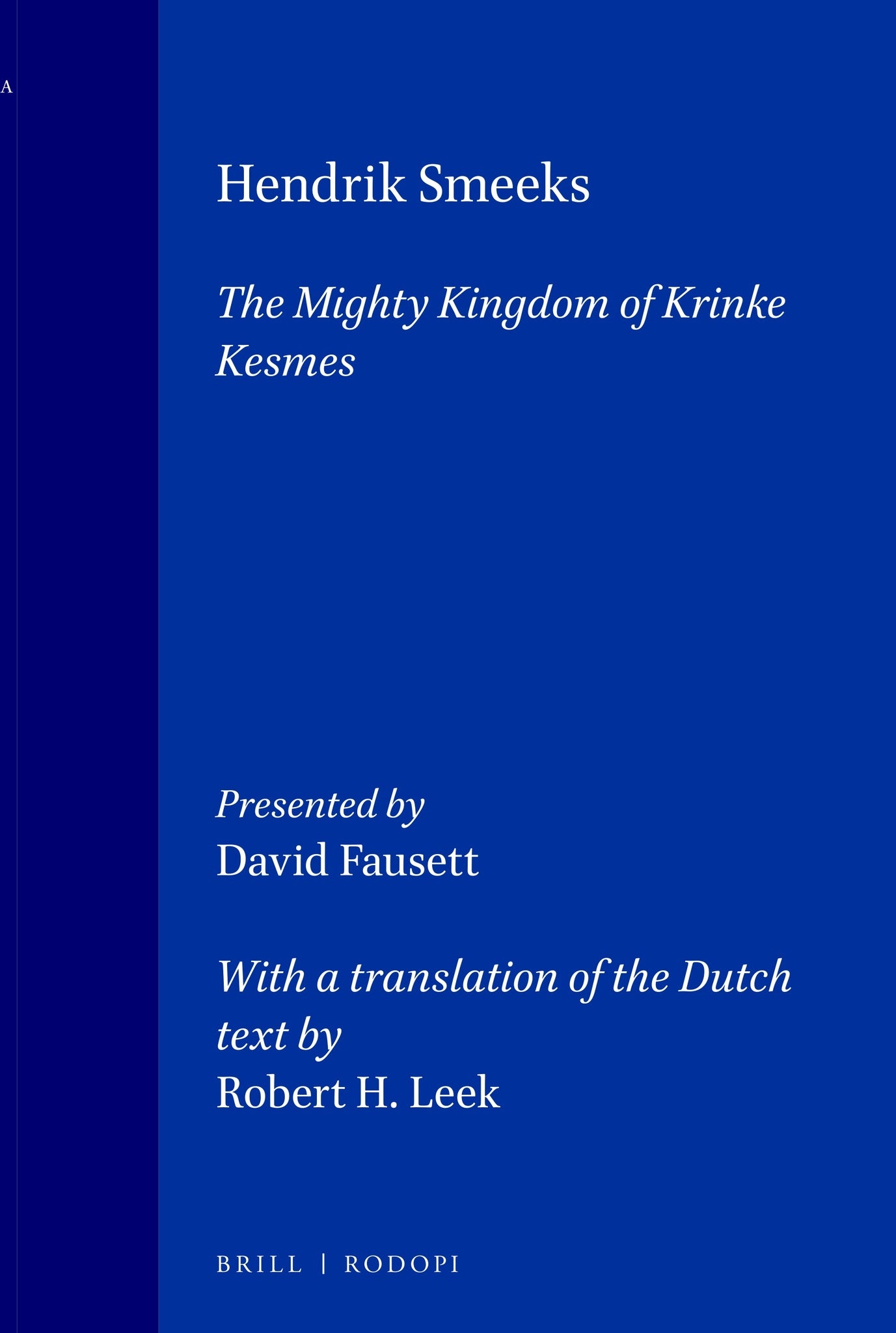 The Mighty Kingdom of Krinke Kesmes