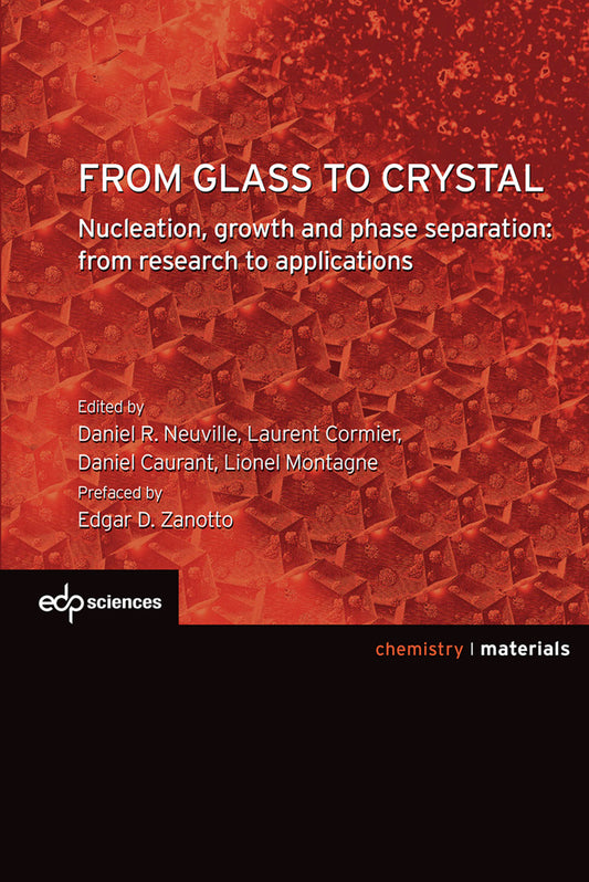 From glass to crystal