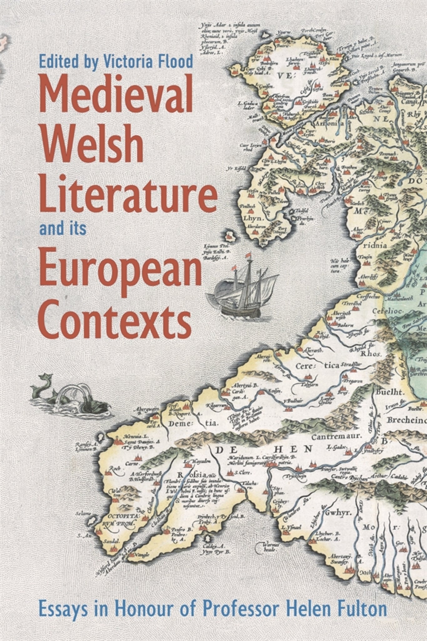 Cover image for Medieval Welsh Literature and its European Contexts ISBN 9781843847212