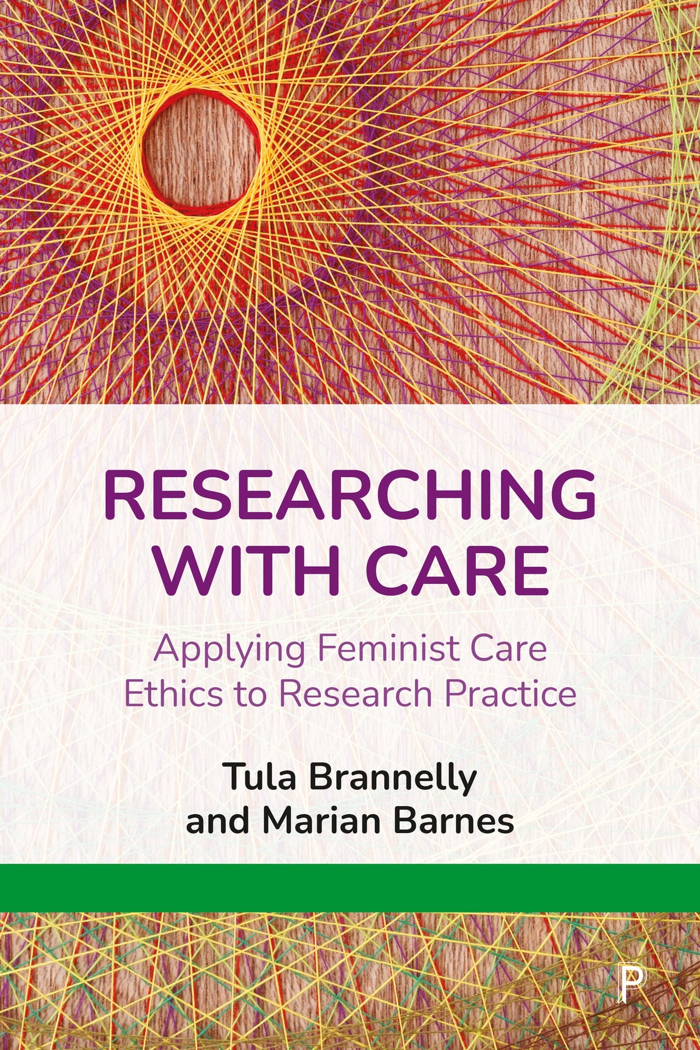 Cover image for Researching with Care ISBN 9781447359760