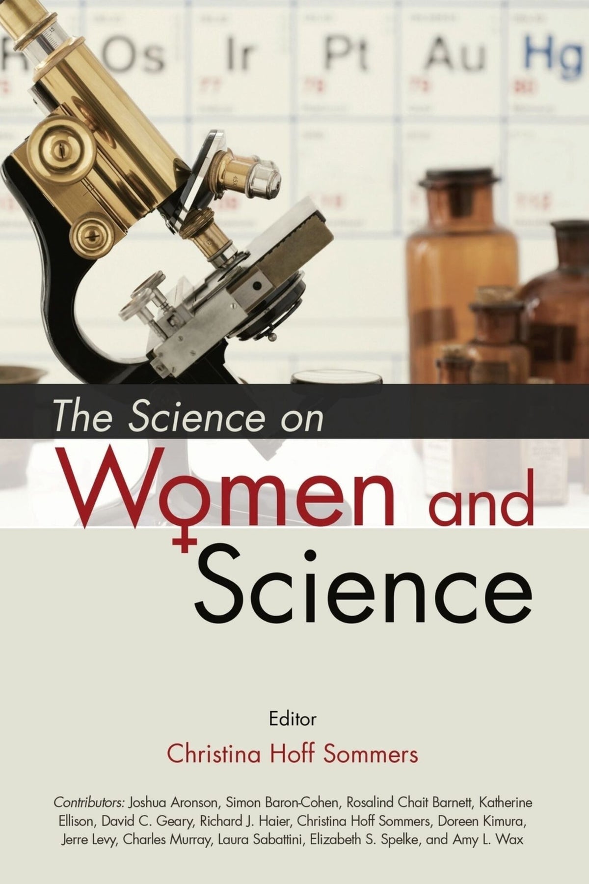 Cover image for The Science on Women and Science ISBN 9780844742816
