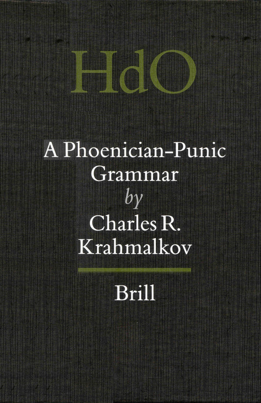 A Phoenician-Punic Grammar