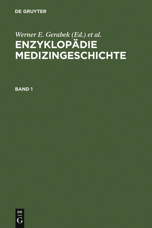Enzyklopädie Medizingeschichte