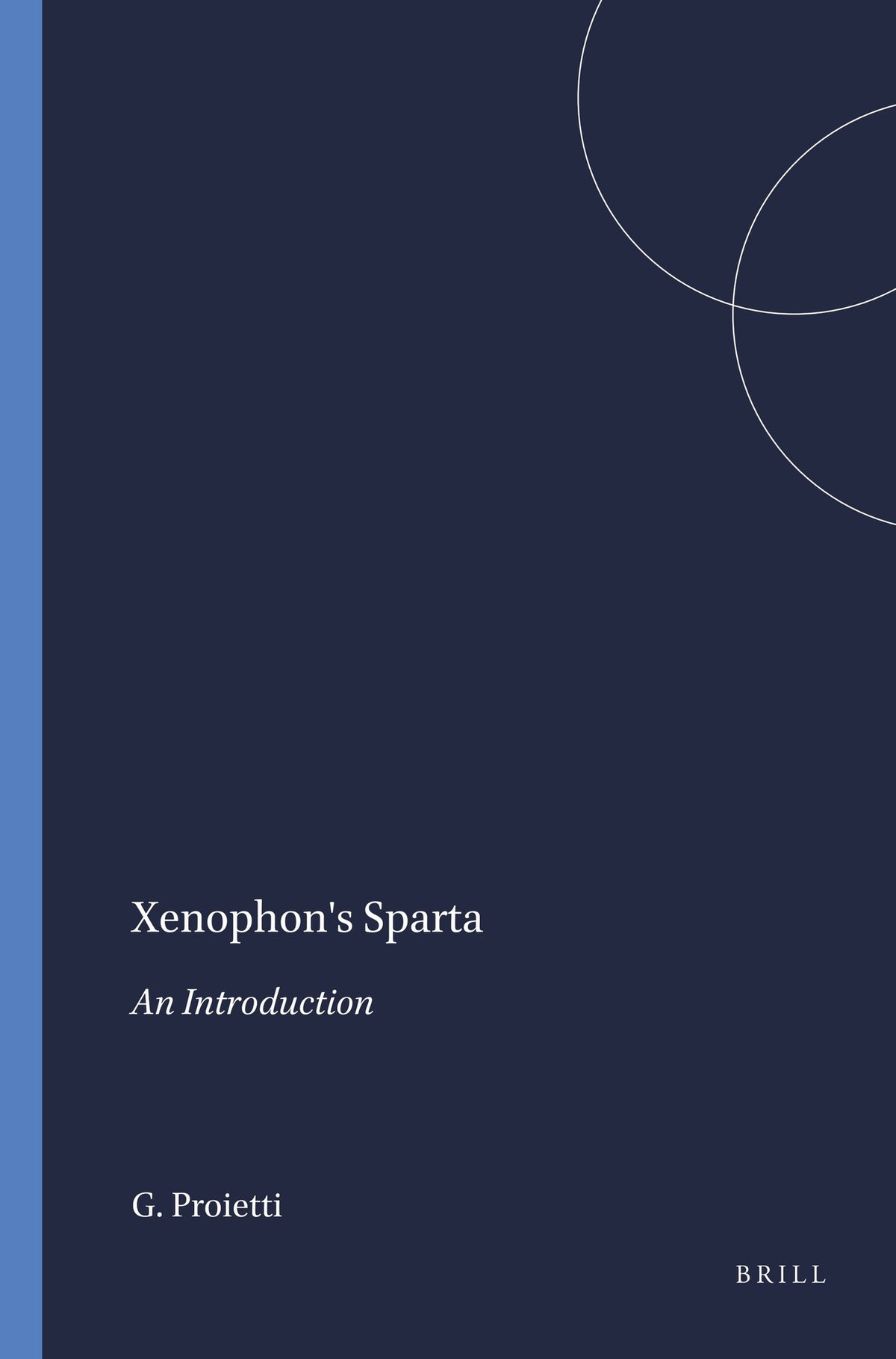 Cover image for Xenophon's Sparta ISBN 9789004083387