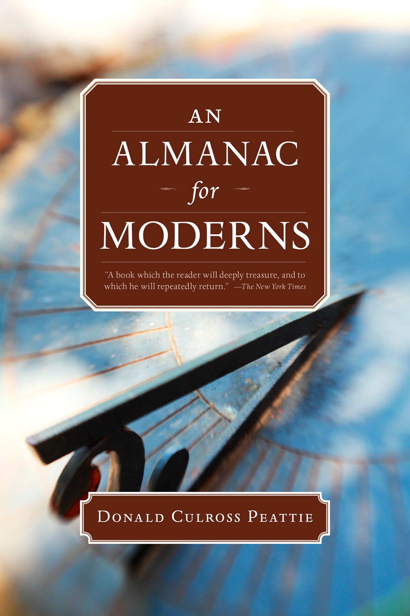Cover image for An Almanac for Moderns ISBN 9781595341563