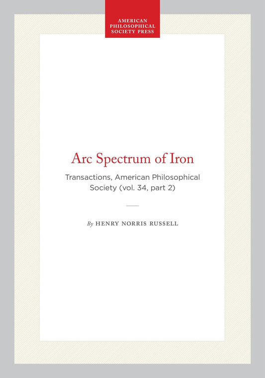 Arc Spectrum of Iron