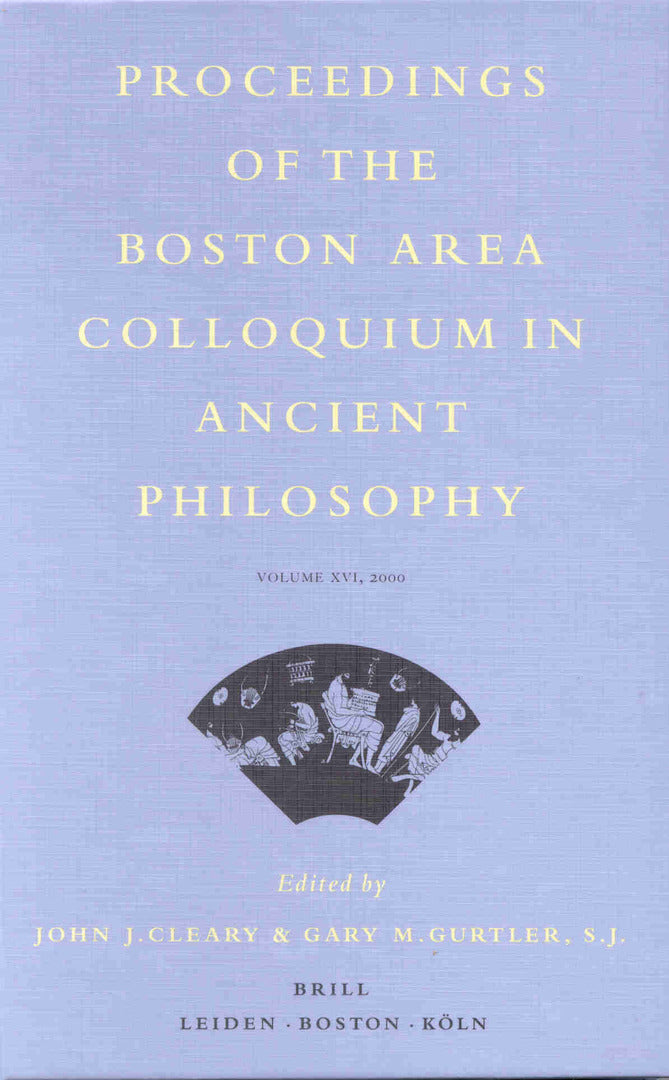 Cover image for Proceedings of the Boston Area Colloquium in Ancient Philosophy ISBN 9789004121393