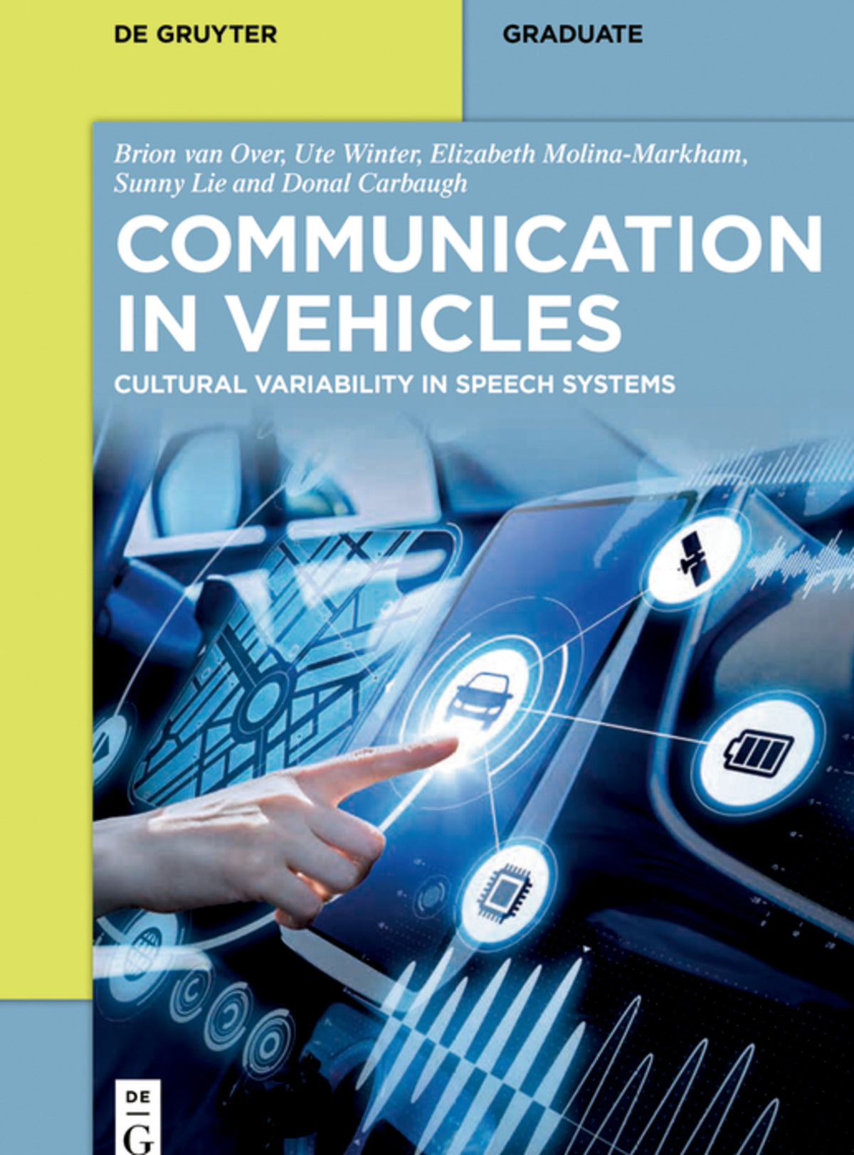 Cover image for Communication in Vehicles ISBN 9783110518917
