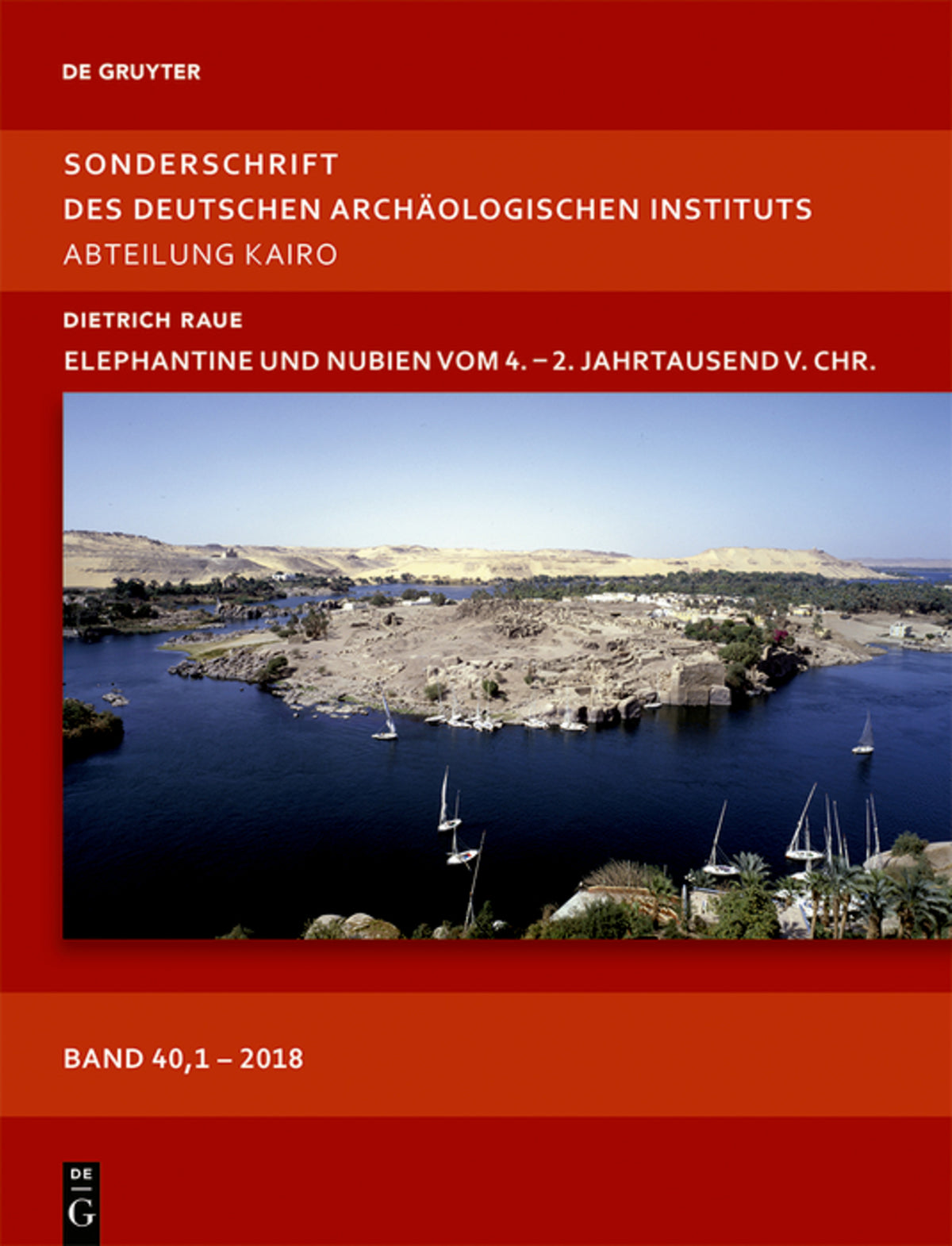 Cover image for Elephantine und Nubien vom 4. - 2. Jahrtausend v.Chr. ISBN 9783110501056